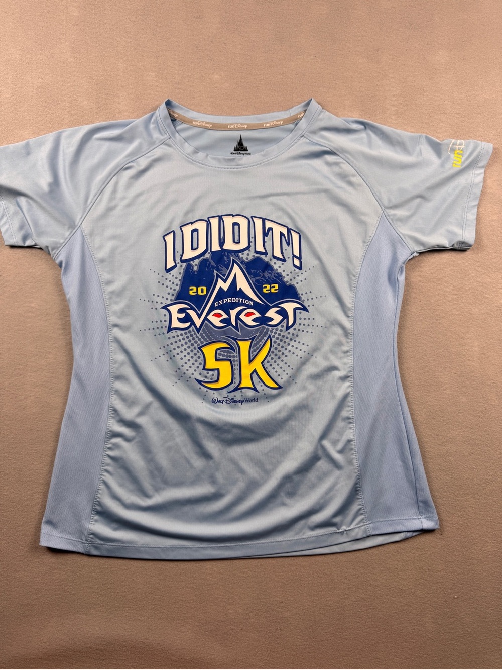 Run Disney Everest 5K Springtime Surprise Weekend 2022 Women’s L I Did It Shirt